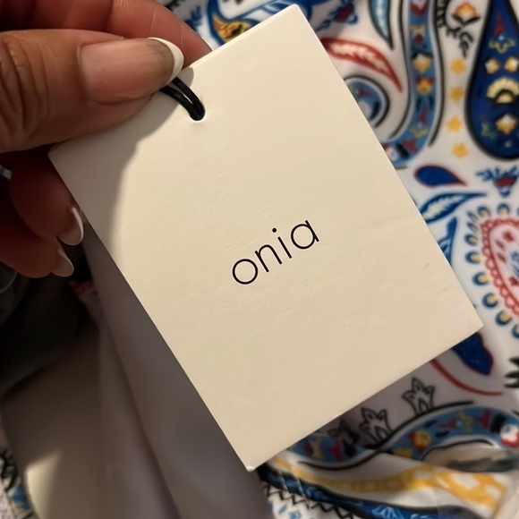 NWT Onia Paisley One Piece Bathing Suit - Picture 4 of 6